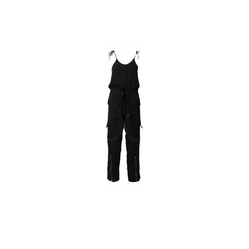 Pre-owned Tom Ford Silk Jumpsuit In Black