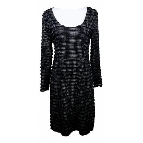 Pre-owned Nanette Lepore Mid-length Dress In Black