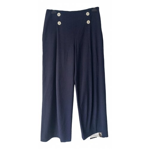 Pre-owned Lk Bennett Trousers In Blue
