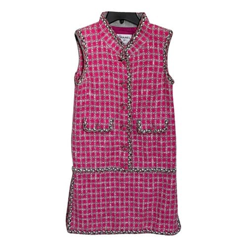 Pre-owned Chanel Mid-length Dress In Pink