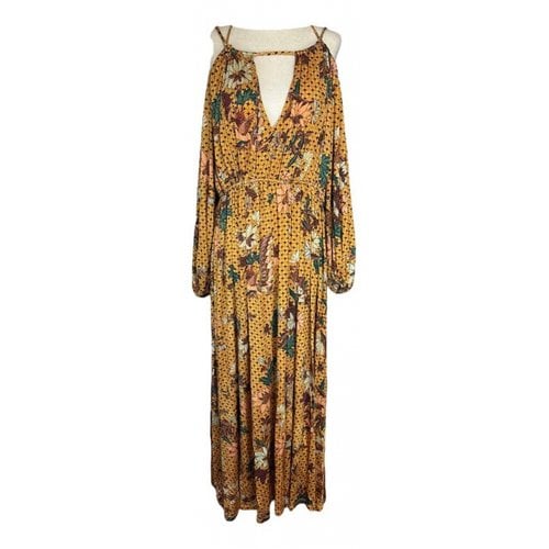 Pre-owned Ulla Johnson Mid-length Dress In Gold