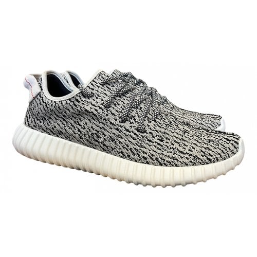 Pre-owned Yeezy X Adidas Boost 350 V1 Low Trainers In Grey