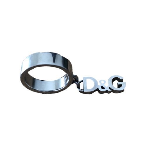 Pre-owned D&g Ring In Silver