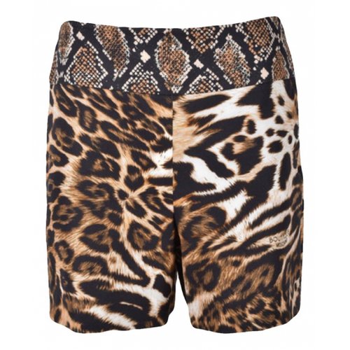 Pre-owned Moschino Shorts In Brown