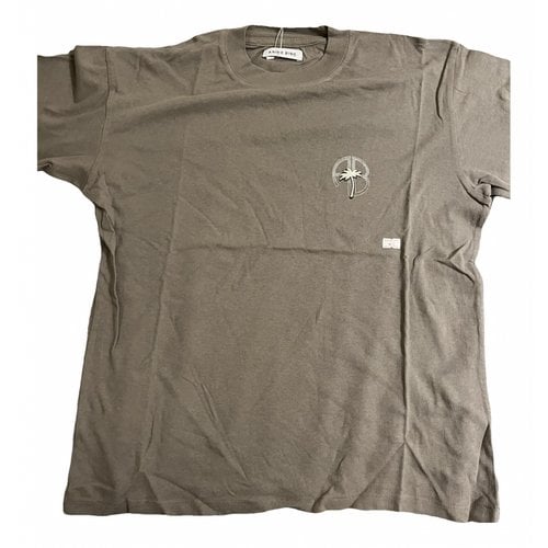 Pre-owned Anine Bing Spring Summer 2020 T-shirt In Khaki