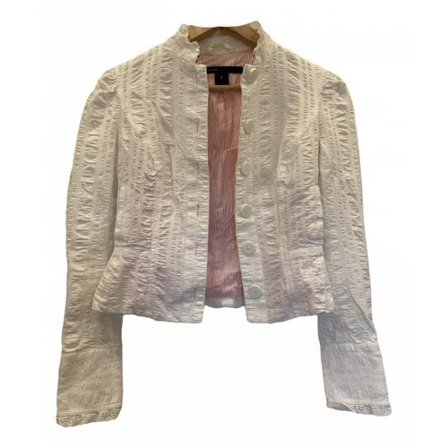 Pre-owned Marc Jacobs Jacket In White
