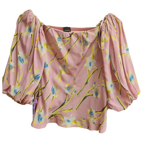 Pre-owned Pinko Blouse In Multicolour