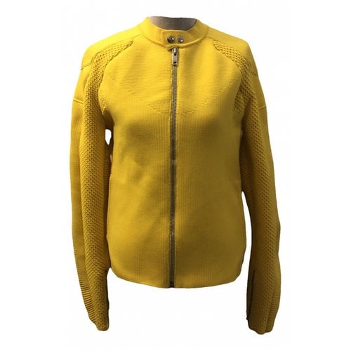 Pre-owned Givenchy Wool Jacket In Yellow