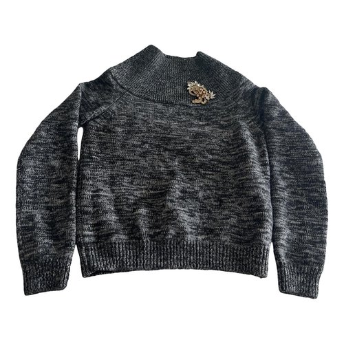 Pre-owned Dsquared2 Wool Jumper In Grey