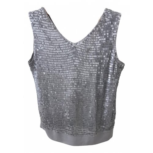 Pre-owned Les Copains Vest In Grey