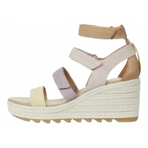 Pre-owned Sorel Leather Sandal In Multicolour