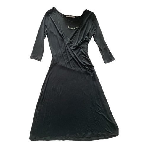 Pre-owned Charli Mid-length Dress In Anthracite