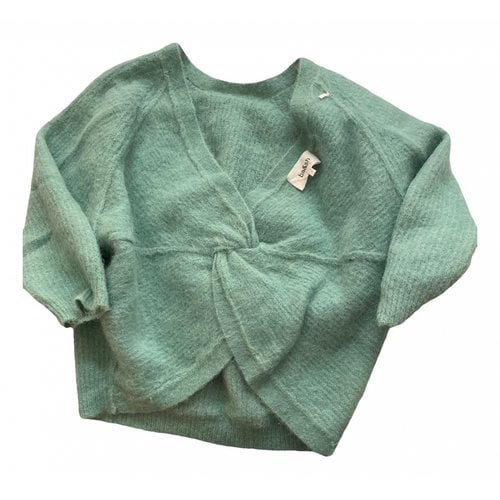 Pre-owned Ba&sh Fall Winter 2019 Cashmere Cardigan In Green
