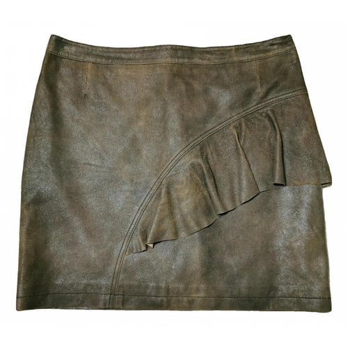 Pre-owned Tiger Of Sweden Mini Skirt In Brown