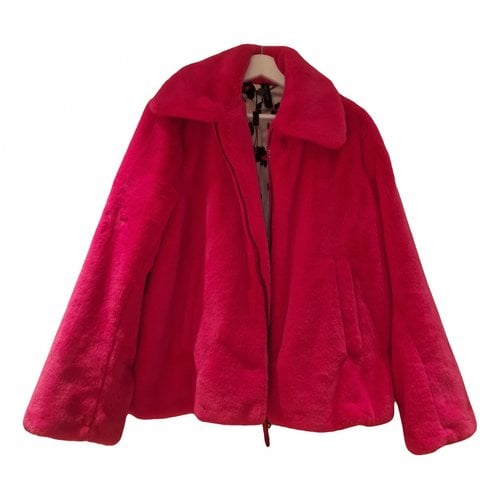 Pre-owned Marc Cain Jacket In Pink