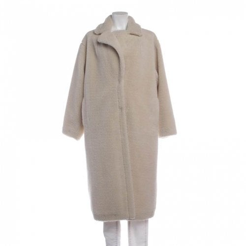 Pre-owned Stand Studio Coat In White