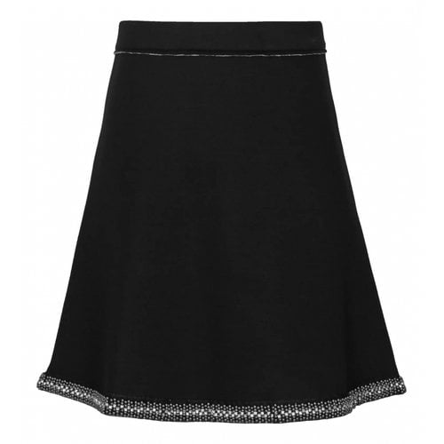 Pre-owned Reiss Mini Skirt In Black