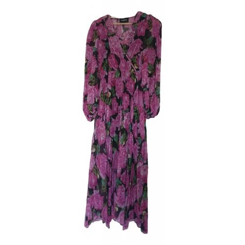 Pre-owned The Kooples Spring Summer 2020 Maxi Dress In Pink