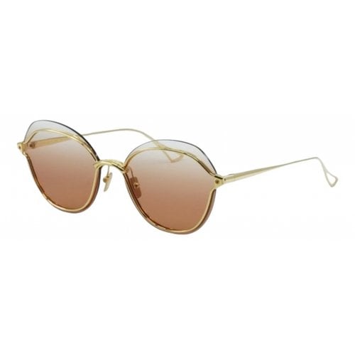 Pre-owned Dita Sunglasses In Gold