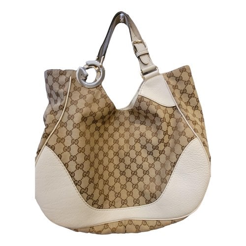 Pre-owned Gucci Handbag In White