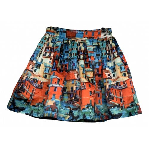 Pre-owned Alice And Olivia Mini Skirt In Multicolour