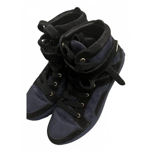 Pre-owned Pierre Balmain Trainers In Blue