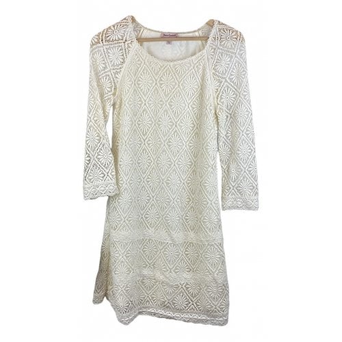 Pre-owned Juicy Couture Mini Dress In Beige