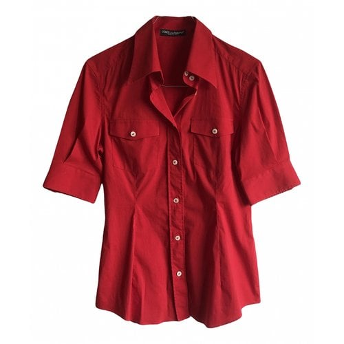 Pre-owned Dolce & Gabbana Shirt In Red