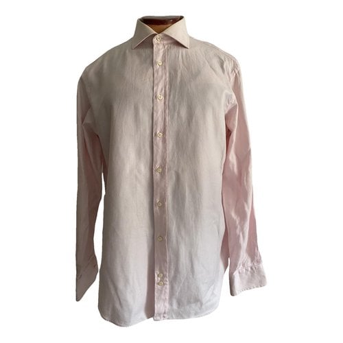 Pre-owned Burberry Shirt In Pink