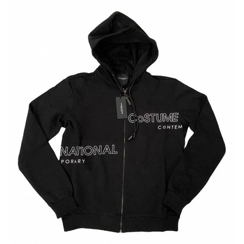 Pre-owned Costume National Sweatshirt In Black
