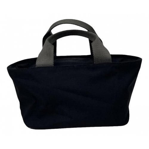 Pre-owned Prada Cloth Handbag In Black