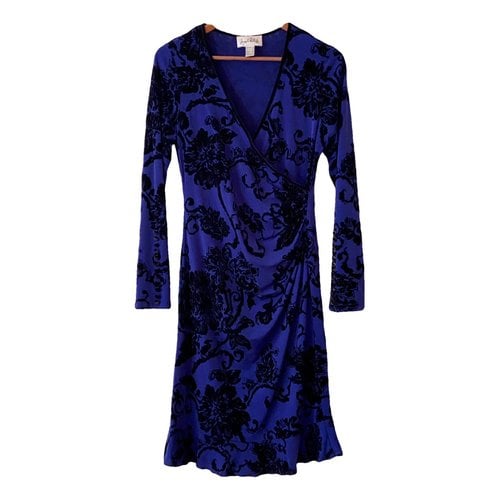 Pre-owned Joseph Ribkoff Mid-length Dress In Blue