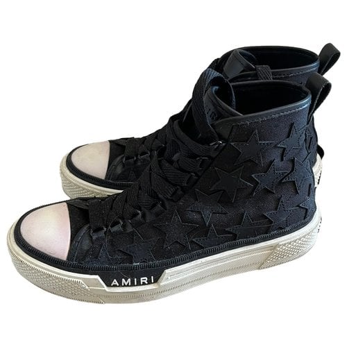 Pre-owned Amiri Trainers In Black