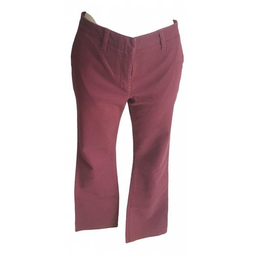 Pre-owned Calvin Klein Jeans Est.1978 Straight Jeans In Burgundy