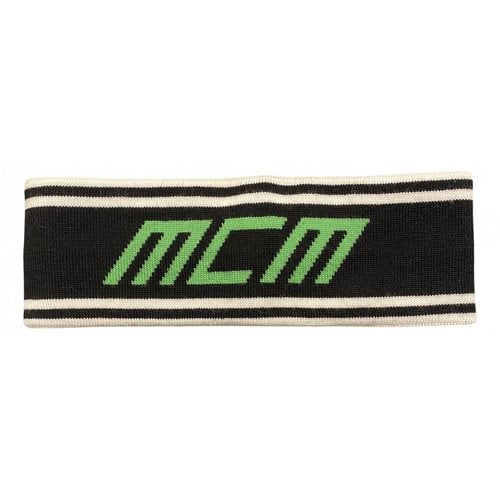 Pre-owned Mcm Hat In Black
