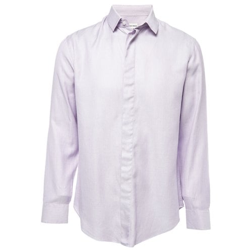 Pre-owned Giorgio Armani Shirt In Purple