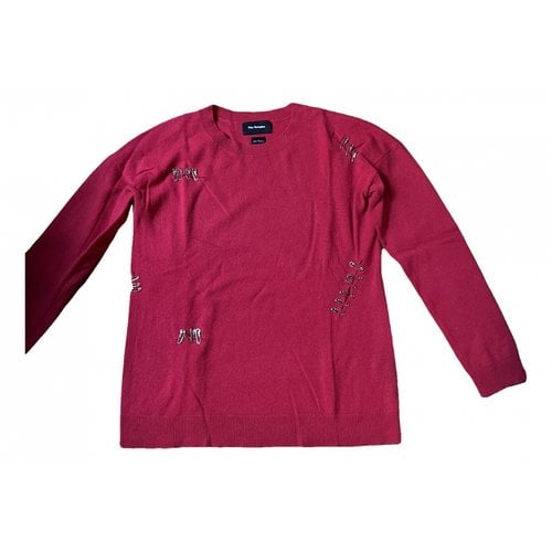 Pre-owned The Kooples Cashmere Jumper In Red