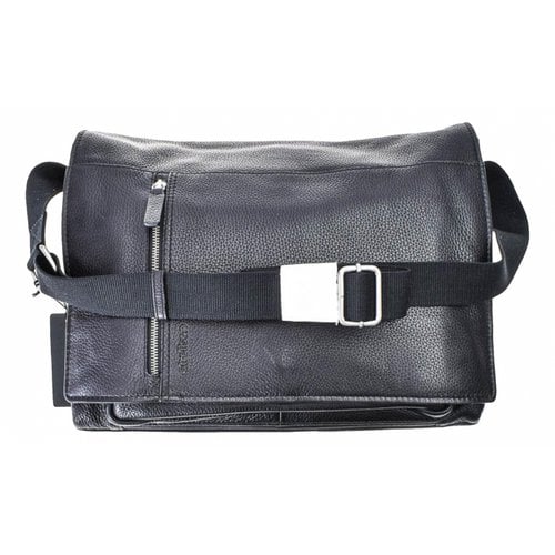 Pre-owned Strellson Leather Bag In Black