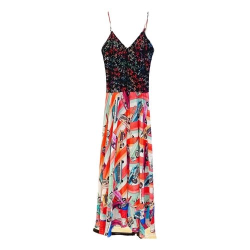 Pre-owned Chanel Silk Mid-length Dress In Multicolour