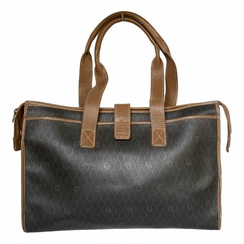 Pre-owned Dior Cloth Handbag In Brown
