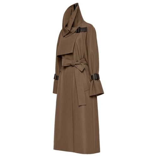 Pre-owned Max Mara Wool Trench Coat In Other