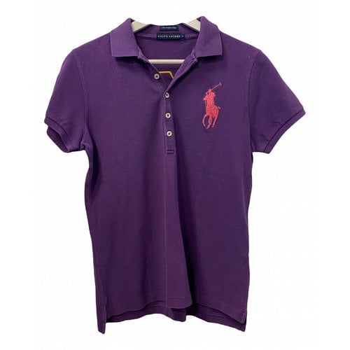 Pre-owned Ralph Lauren Polo In Purple