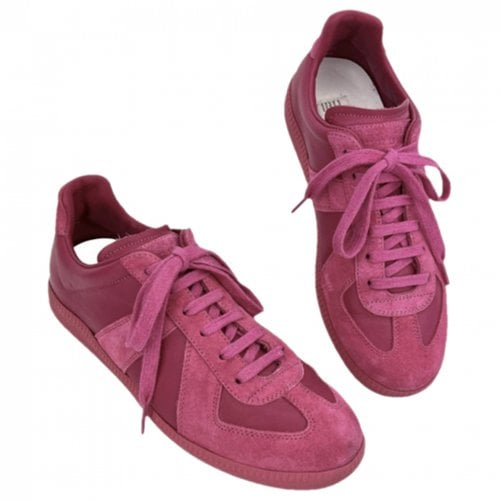 Pre-owned Maison Margiela Trainers In Pink