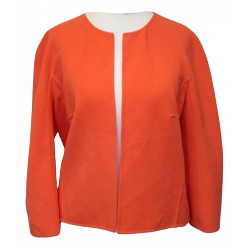Pre-owned Michael Kors Wool Jacket In Orange
