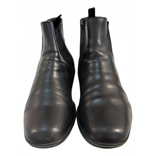 Pre-owned Prada Leather Boots In Other