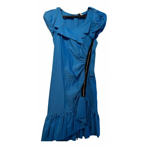 Pre-owned Jc De Castelbajac Dress In Blue