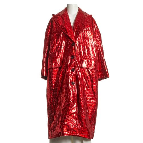 Pre-owned Dolce & Gabbana Coat In Red
