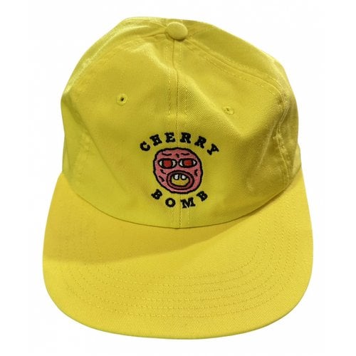 Pre-owned Golf Wang Hat In Yellow