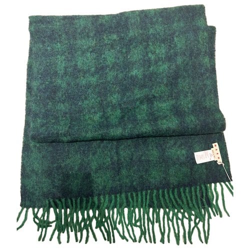 Pre-owned Marni Wool Scarf In Green