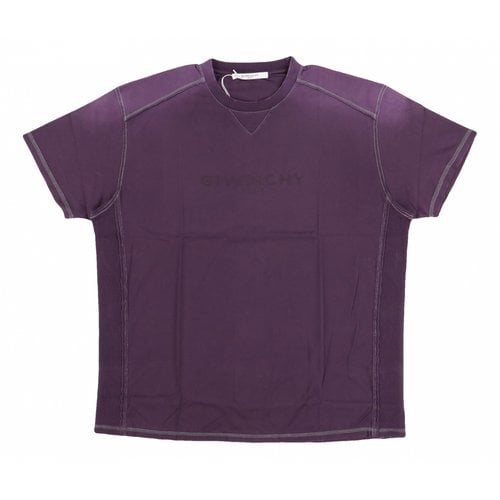 Pre-owned Givenchy T-shirt In Purple